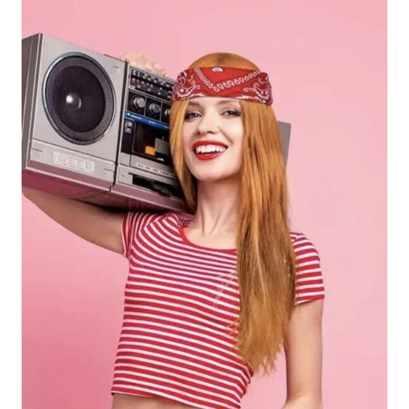 Halloween Costume Biker Rocker Costumes '90s Cosplay Punk Rock Costume - Picture 3 of 10